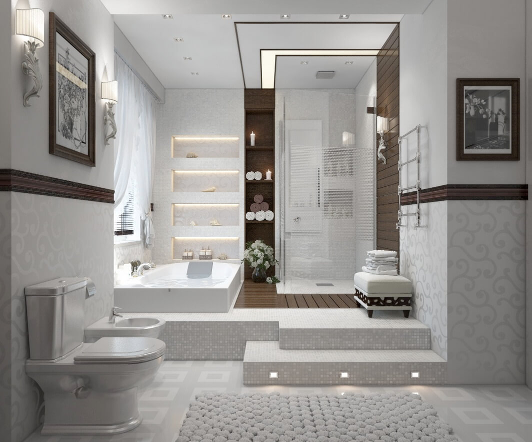 Modern Bathroom Shower Ideas That Inspire You for Renovation