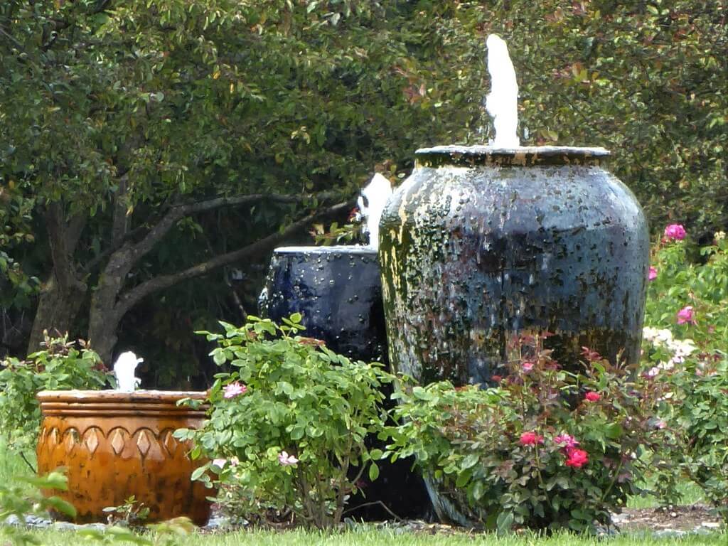 Ceramic Vase Fountains