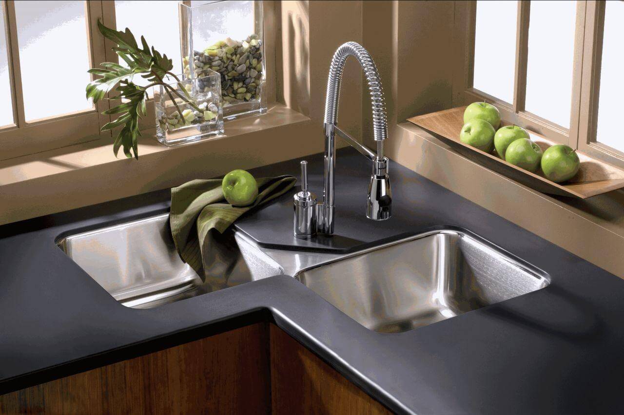 types of modern kitchen sink