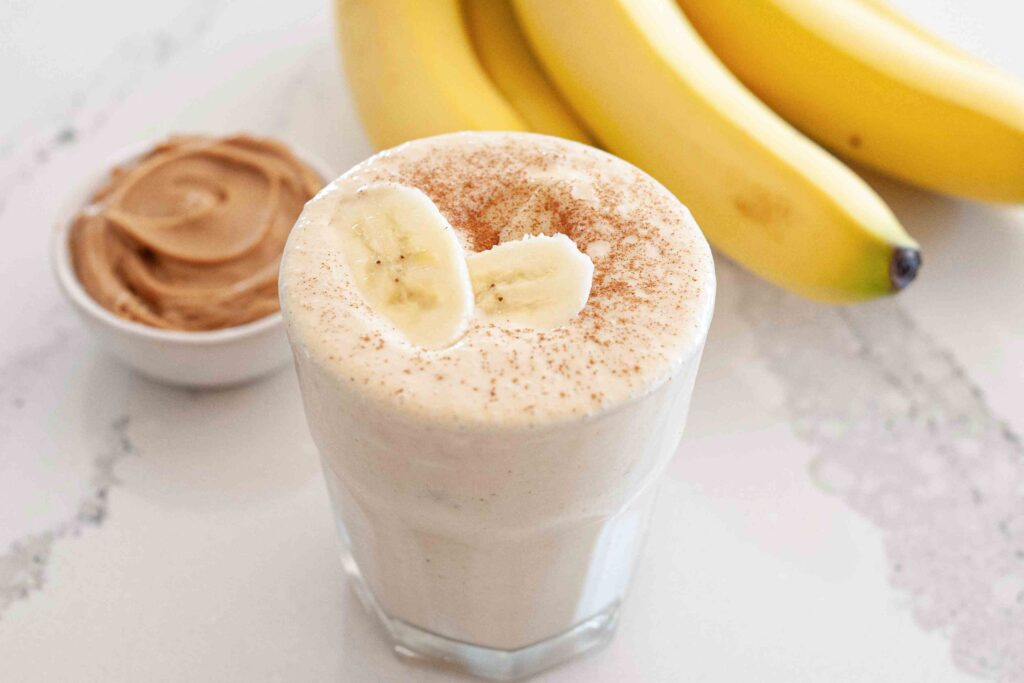 Banana and Peanut Butter Smoothie