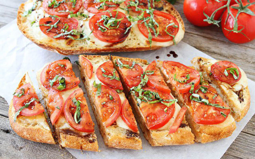 Garlic Bread Caprese