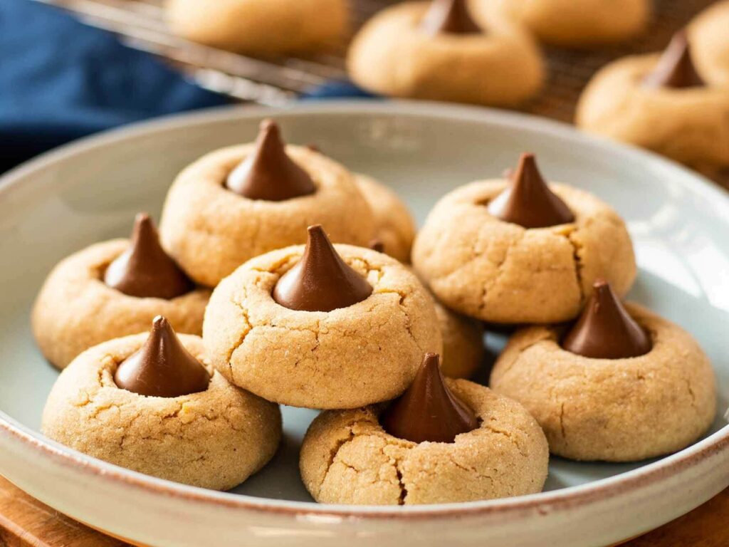 Peanut Butter Blossom Cookies