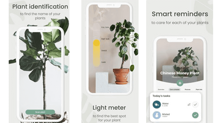 Planta plant care app