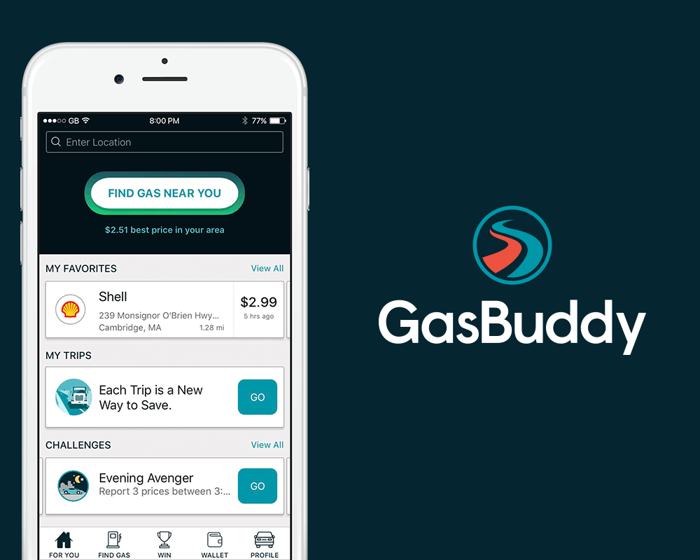 Gasbuddy - gas station finder apps