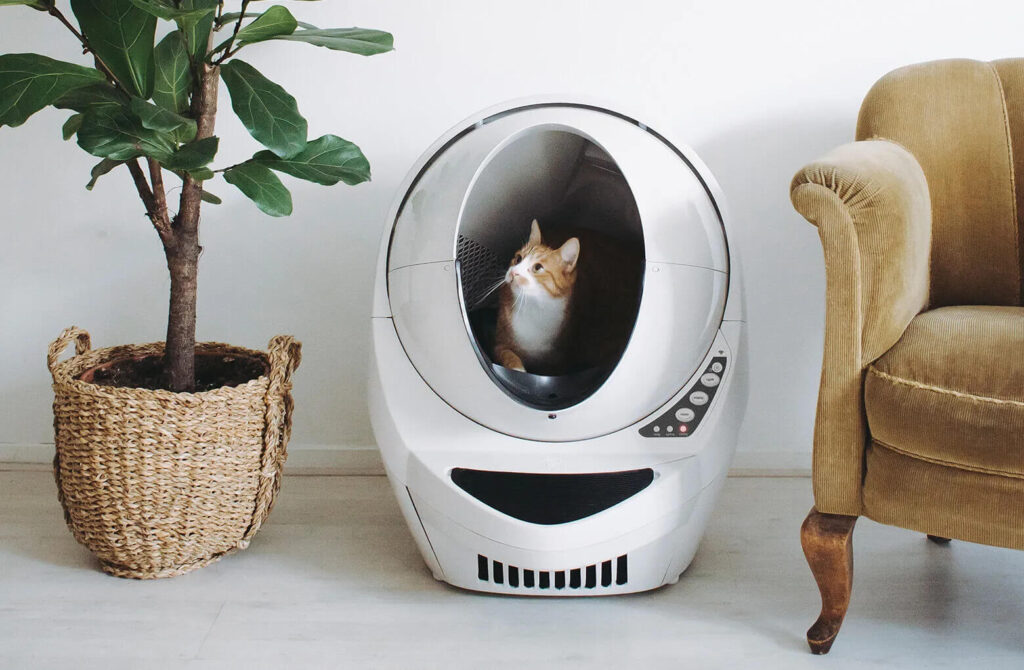 Whisker litter robot