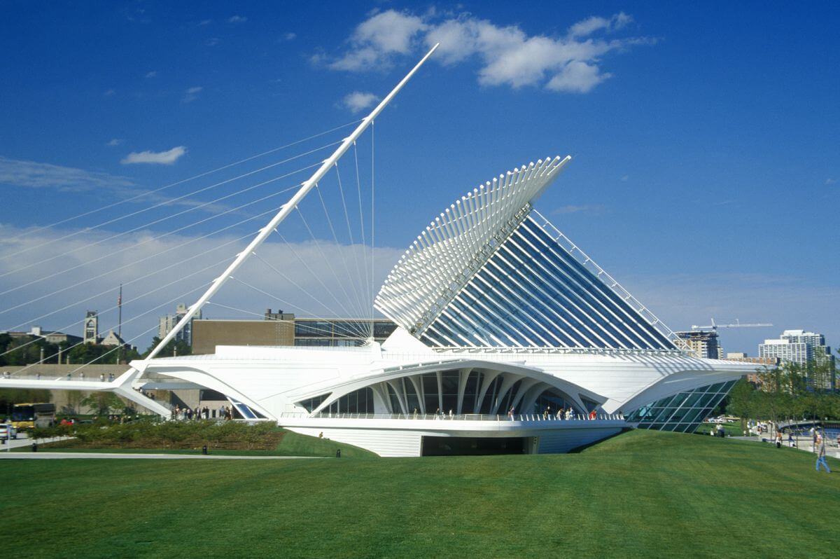 Outstanding museum architecture building in the usa