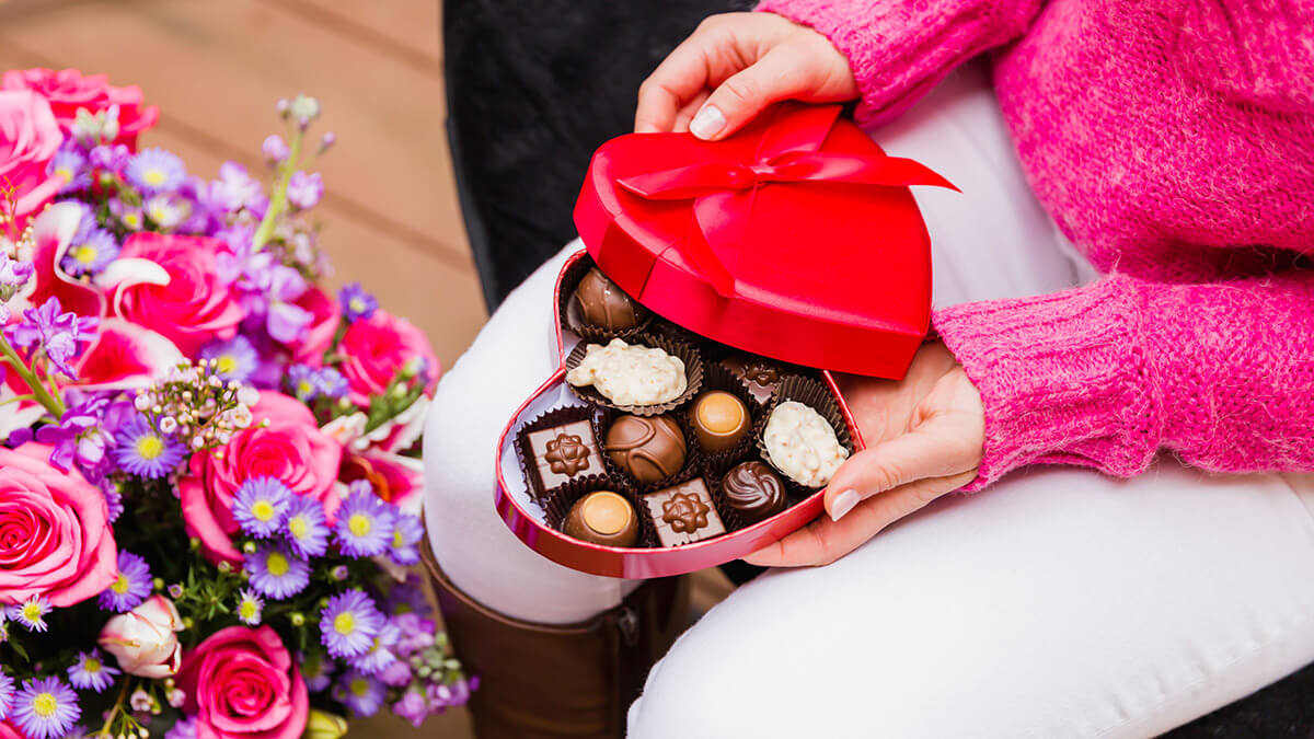 Chocolate gift ideas for valentines day