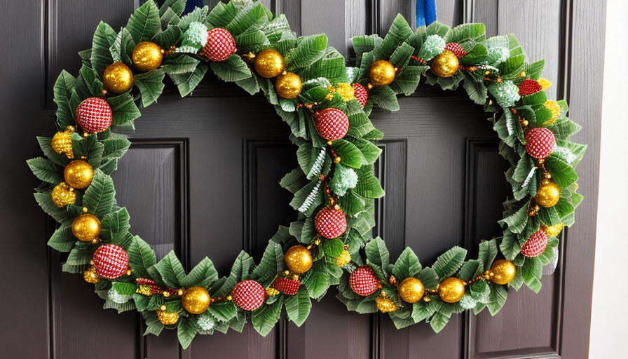 Classic wreaths and garlands